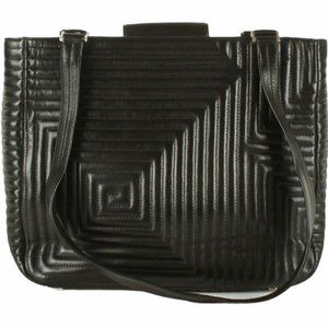 Vintage Bally Black Leather Bag